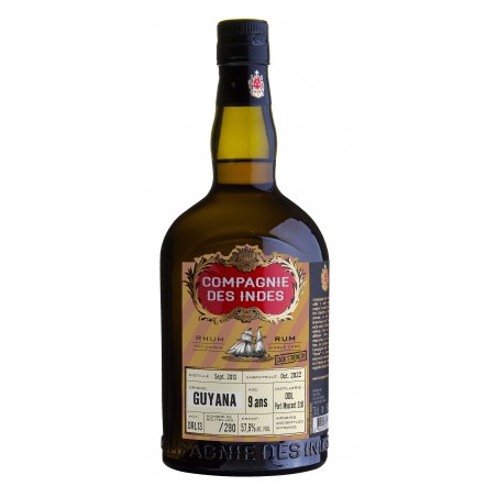 RHUM MARTINIQUE DISTILLERIE SIMON 11 ANS COMPAGNIE DES INDES - Réserve de  Bacchus